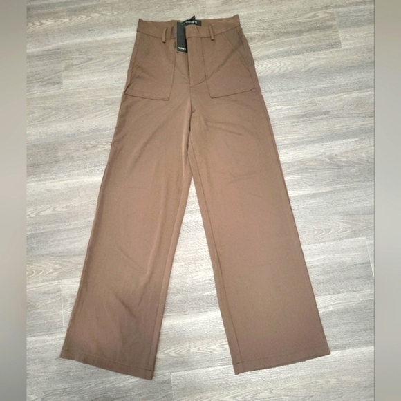 Forever 21 Chocolate Brown Trousers - Picture 1 of 7